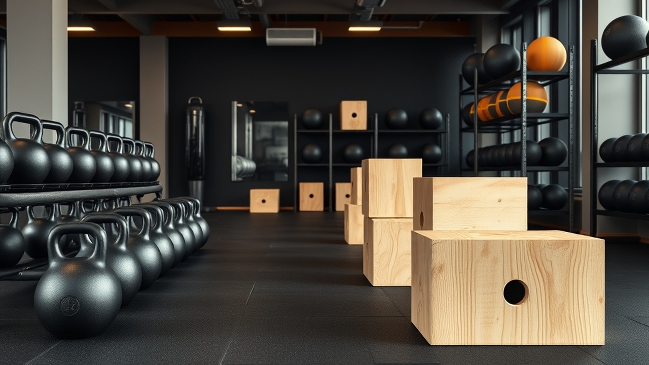 Arena central de entrenamiento funcional en Palermo